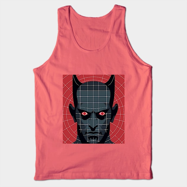 CapDemon - Infernal Gaze Tank Top by 6StringD